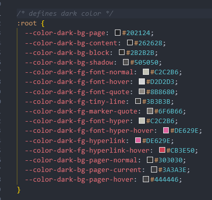 colors